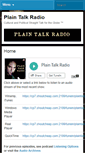 Mobile Screenshot of plaintalkradio.com